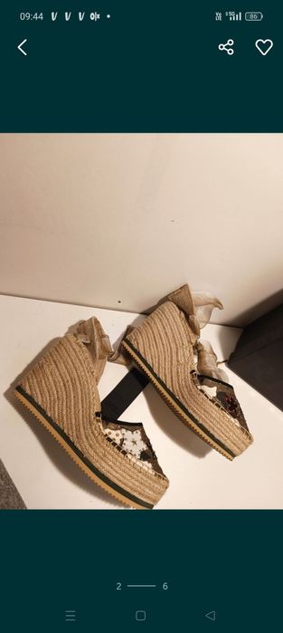 Nowe koturny replay 40 sandaly cekiny gwiazdy hit lato