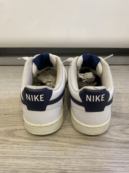 Nike Court Vision Brancas – Símbolo Azul – Tamanho 40