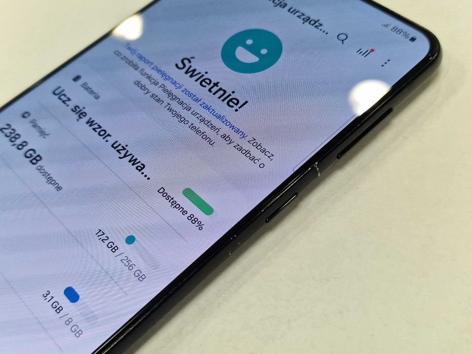 Samsung Galaxy S21 Plus 5G/ 8GB/ 256GB/ Black/ Grade B/ Gwarancja