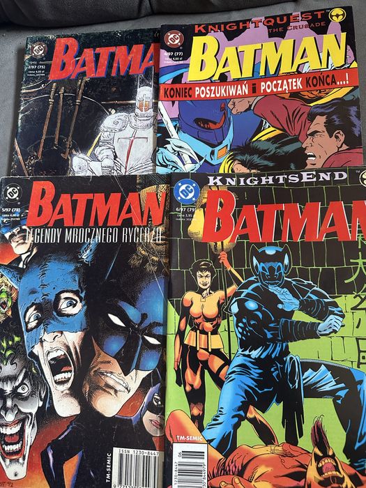 Batman tm semic 1997 zeszyty 2, 4-12