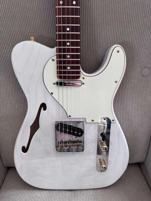 Gitara lutnicza CROW T-Style Semi Hollow – Jesion, Nitro, Seymour Duncan, Gotoh