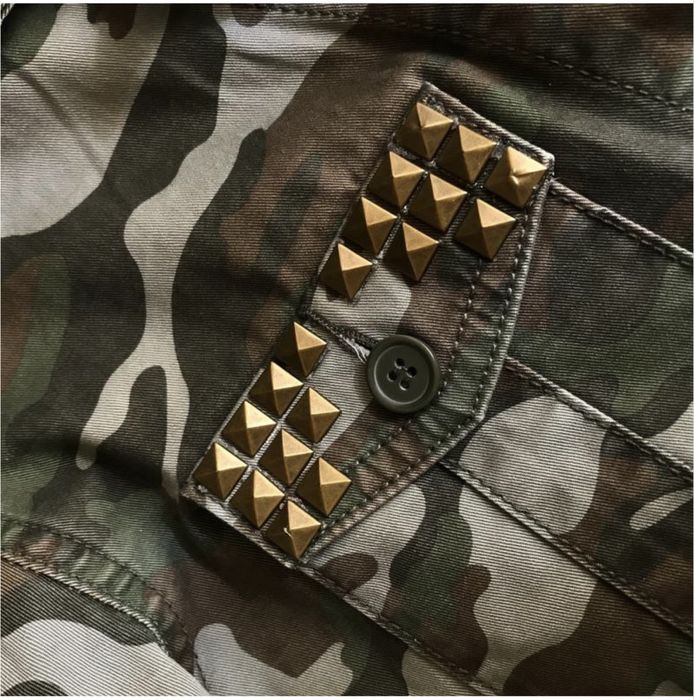 12-13 років якісна брендова куртка котонова камуфляж мілітарі стан нов