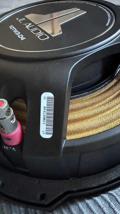 Subwoofer JL audio 10tw3 d4