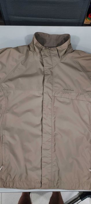 Casaco castanho Quechua para homem