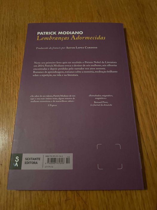 Lembranças Adormecidas    PATRICK MODIANO