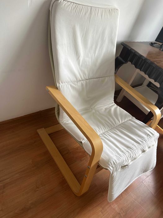 fotel ikea jasny