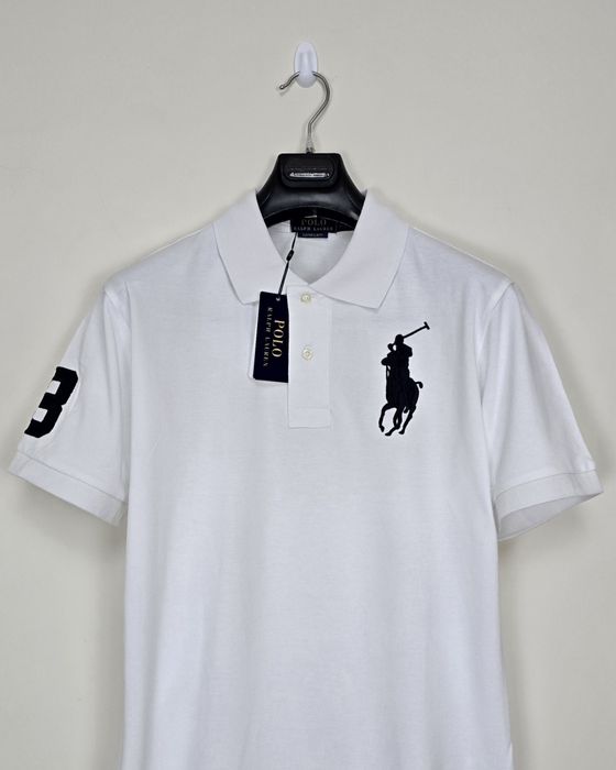 Ralph Lauren - Polo Branco 100% Algodão | Novo com Etiquetas