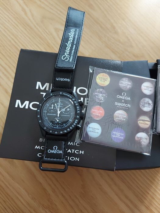 Swatch omega Moonphase