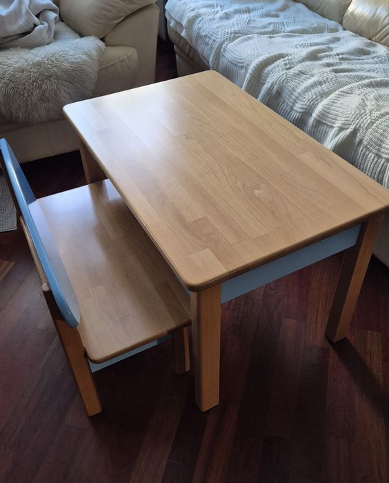 Комплект меблів дитячий Енран, стіл і стілець-лавка