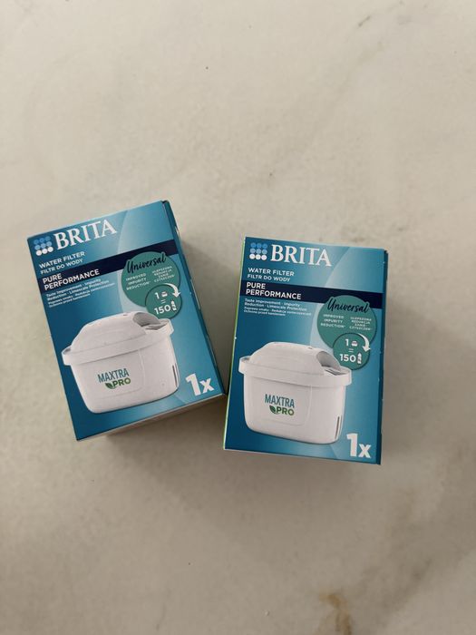 2 Dwa nowe filtry brita pro pure performace