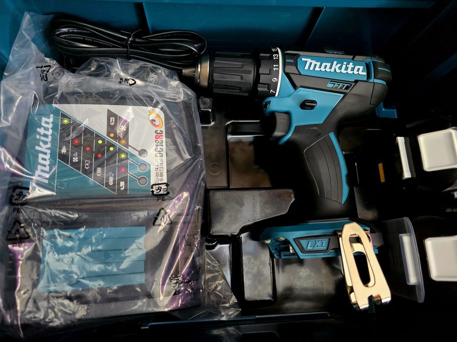 Makita DHP482RFJ wkrętarka wiertarka zestaw nowy 100 % orygin