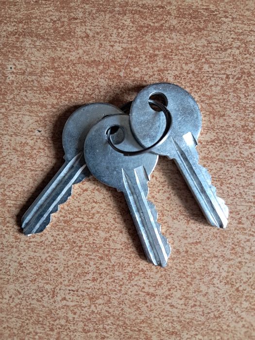 Ключи для замка 3 штуки