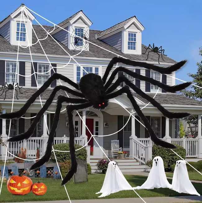 Aranha Grande Decoração Hallowen
