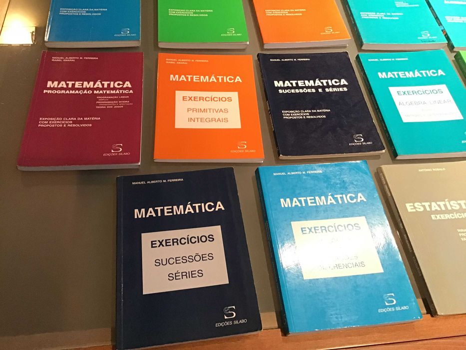 Lote Livros Matemática Exercícios