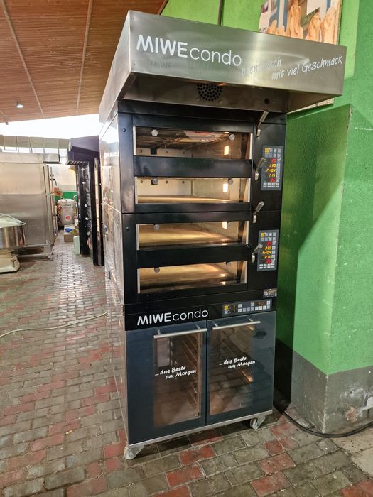 Пічь Печь Хлібопiч Miwe Condo подовая на камне + расстойкой NEU