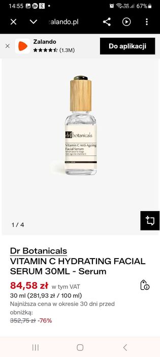 serum z vitamina C dr botanicals