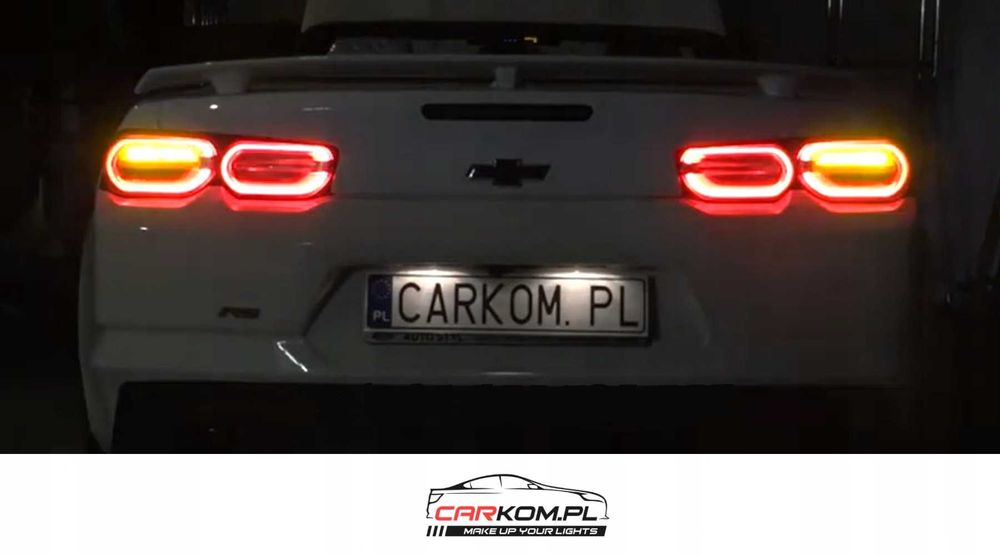Chevrolet Camaro Przeróbka lamp tył USA na Euro