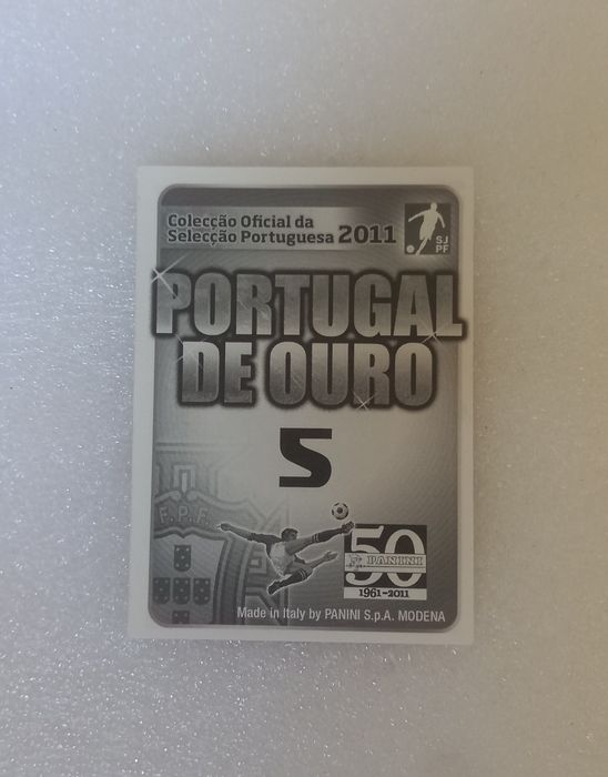 Cromo portugal de ouro 2011 (n°5)