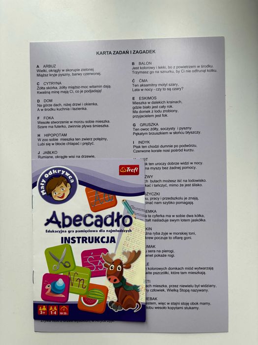 Trefl Mały Odkrywca Abecadło