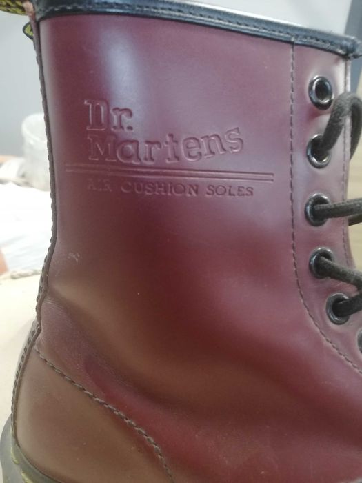 Glany DR. MARTENS bordowe stan idealny