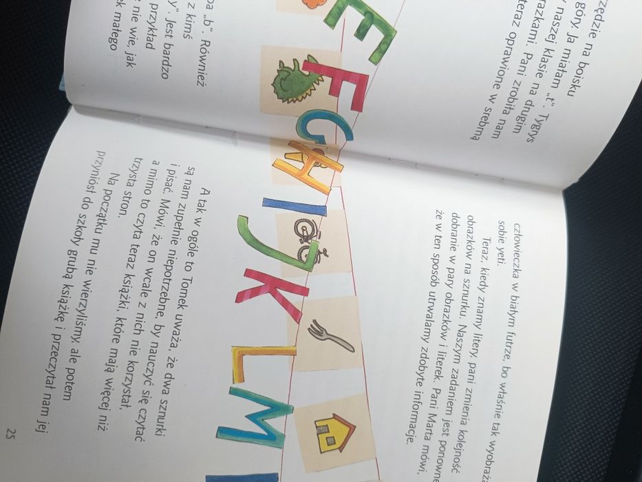 Nowa książka idę do szkoły