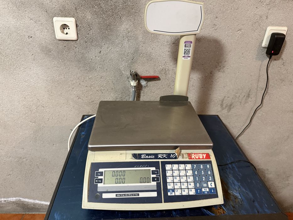 Balança Comercial Ruby Basic RK10 15 kg – Totalmente Funcional