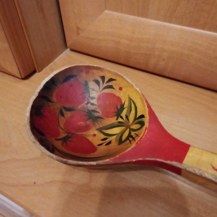 Ложка деревянная ссср большая