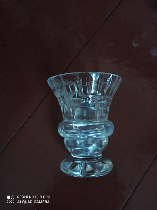 Kryształowe wazoniki 2 szt.