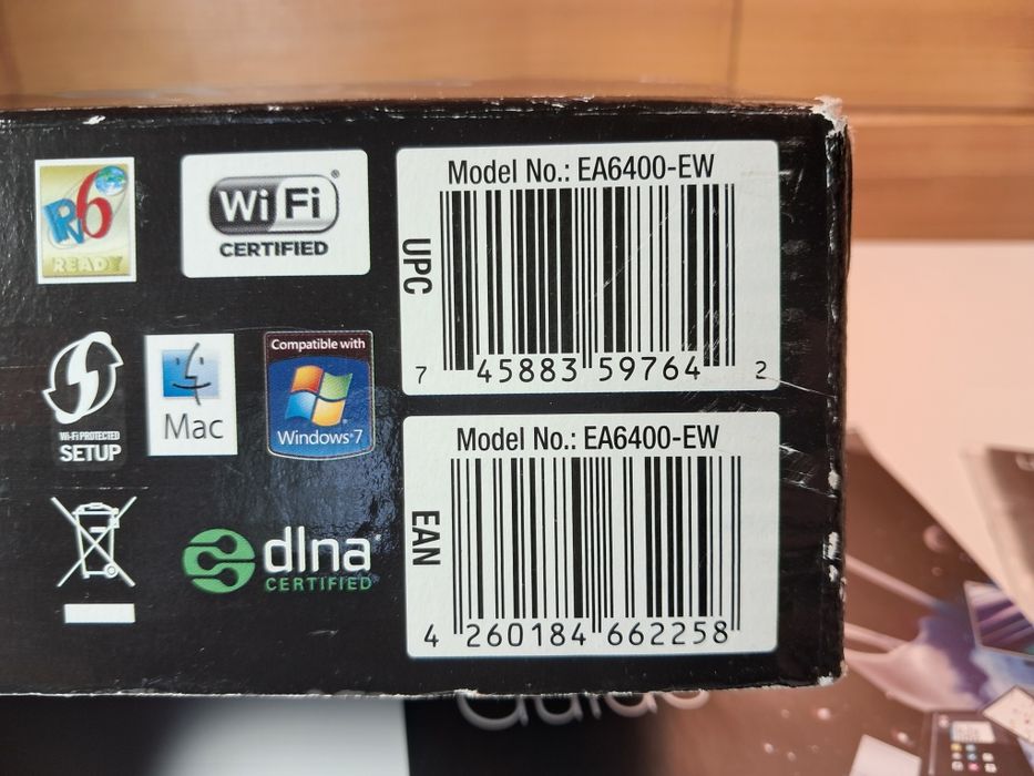 Router Linksys Cisco EA6400-EW AC1600 dual band N300+AC1300