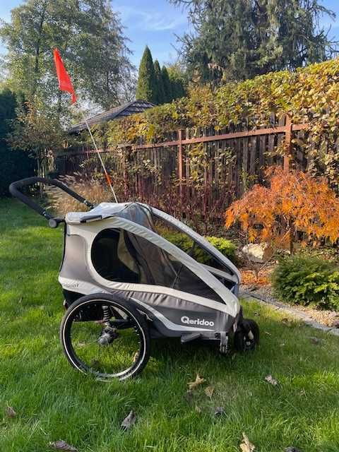 Przyczepka rowerowa Qeridoo Kidgoo 1