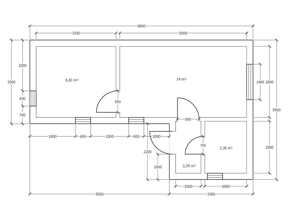 Модульний будинок для ПМЖ за 2 місяці: готовий ремонт, візуалізація!