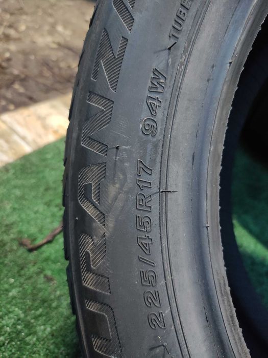 Шини Bridgestone Turanza T-001 225/45R17 Комплект Літні Нові Оригінал