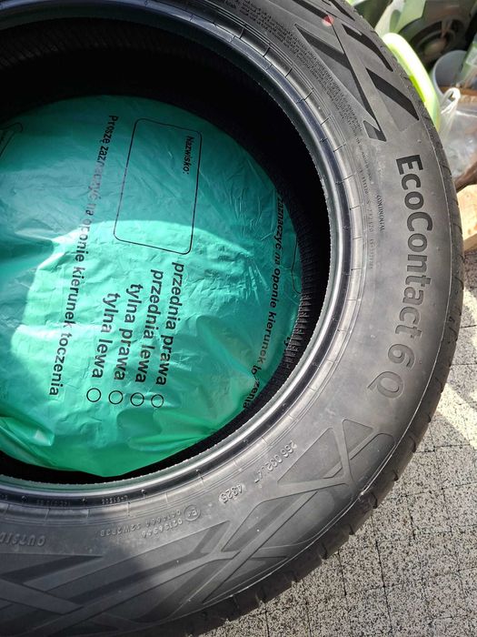 Opony letnie Continental EcoContact 6Q – 215/60 R18 H – nowe