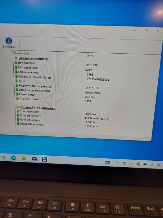 Ноутбук Lenovo X1 Carbon gen 7, i7-8565U, RAM 16GB, SSD 240Gb, Fhd ips
