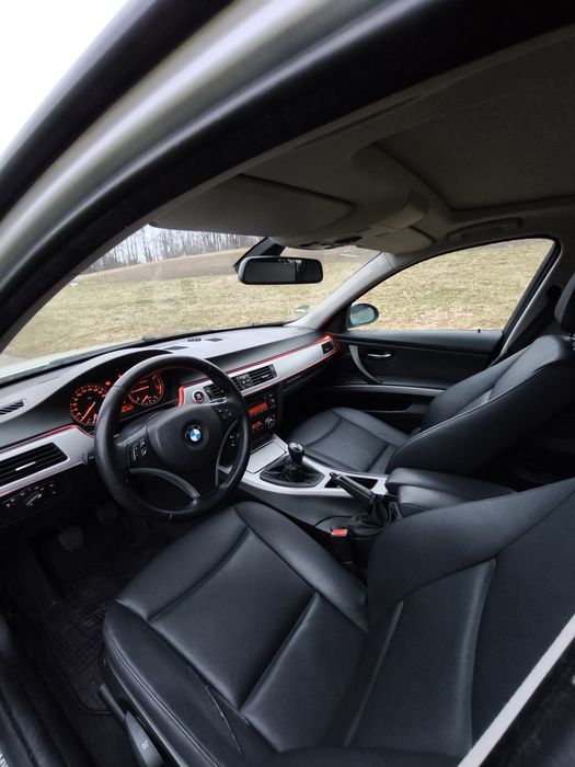 BMW 318d e91 uszkodzone