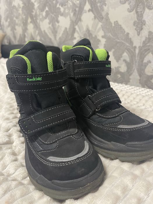 Ботинки 32р. - 21см черевики на хлопчика, термо-чоботи