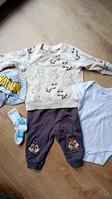 Ubranka chłopięce rozmiar 68