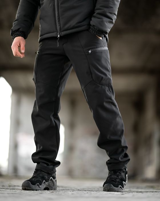 Тактичний зимовий костюм/комплект чорний, зимний тактический костюм