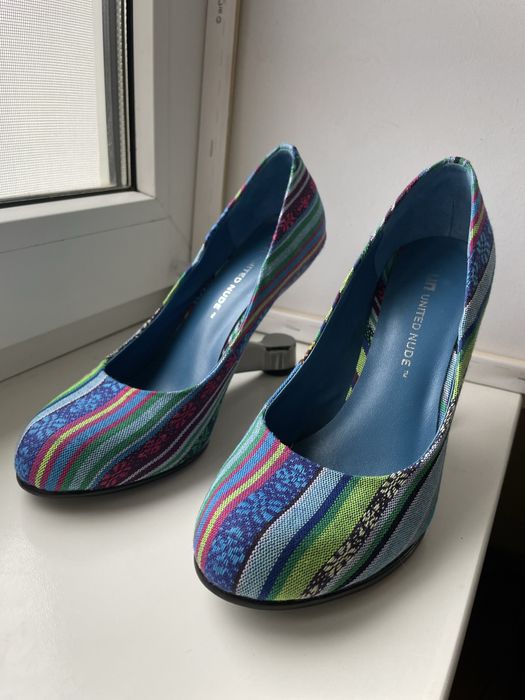 United Nude шкіряні туфлі-човники 38р.
