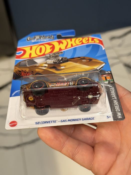 Hot Wheels '68 Corvette Gas Monkey Garage STH super treasure hunt TH
