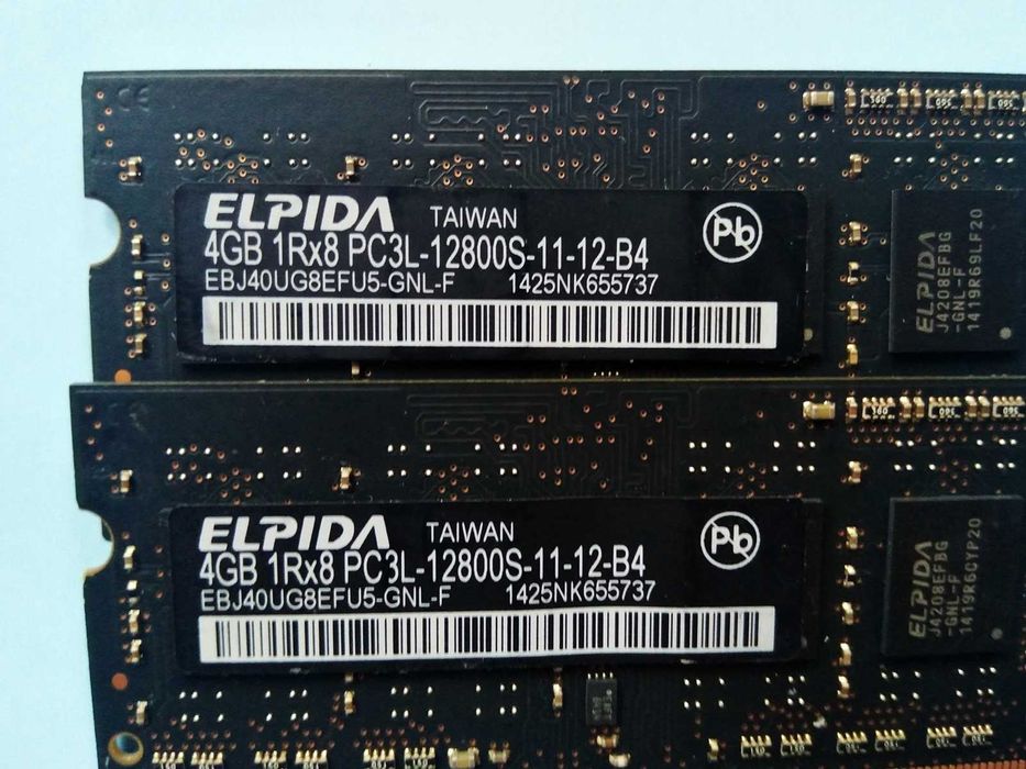 DDR3 8GB ELpida 12800 L