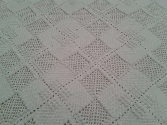 Colcha em Crochet