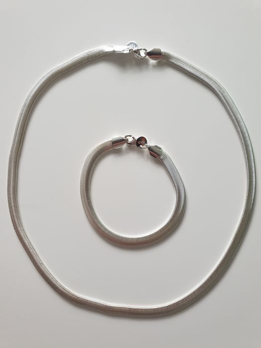 Łańcuszek i bransoletka 6mm