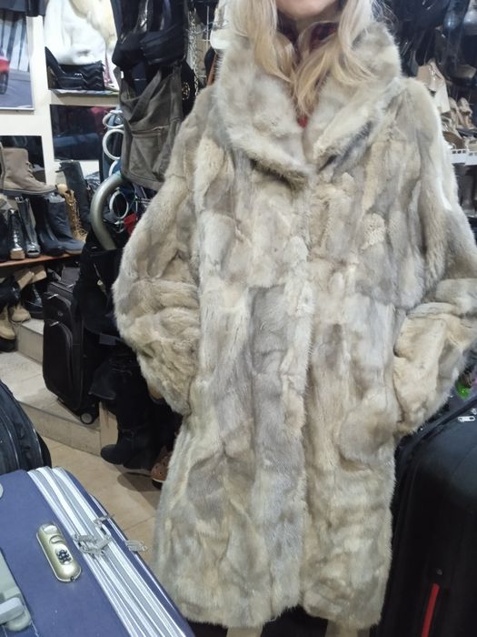 Норковая шуба пальто/Греция/ Фабр качество