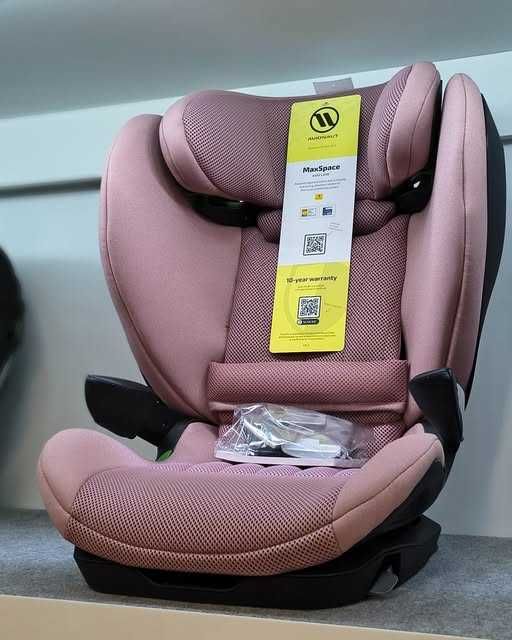 Nowy fotelik 100-150cm | AVIONAUT MaxSpace AirFlow | kolor PINK