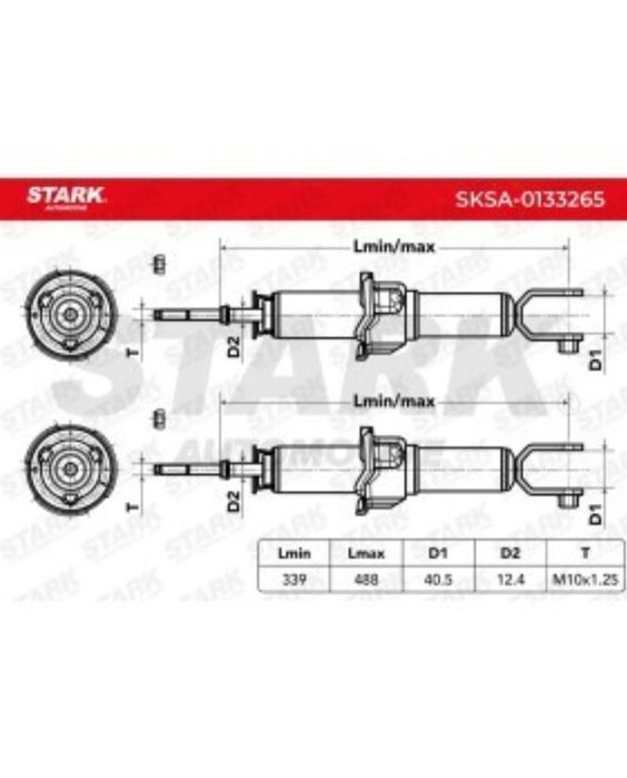 Amortecedores traseiros Honda Civic