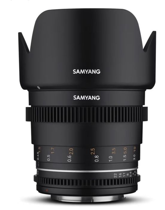 Samyang MF 50 mm T1.5 VDSLR MK2 Canon RF – nowy obiektyw filmowy