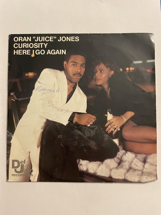 Oran „Juice” Jones, Curiosity, Here I go Again, winyl 7”, EX