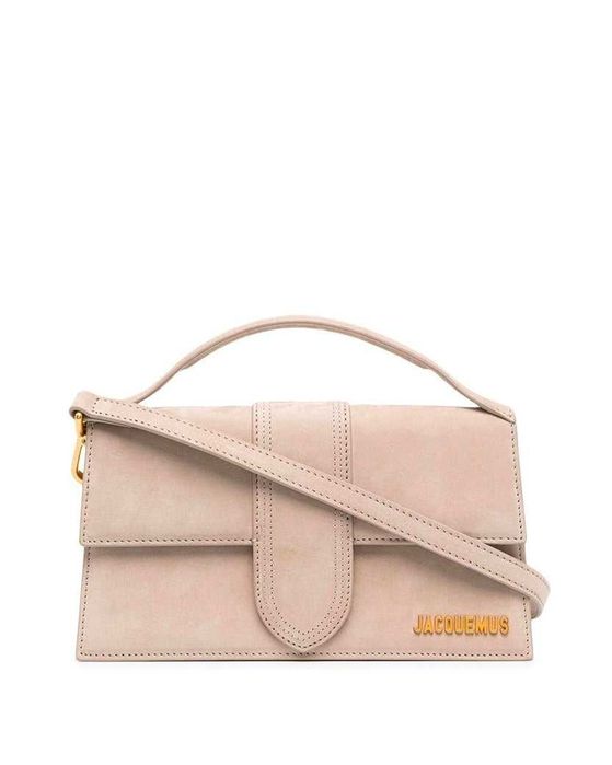 Сумка Jacquemus Le Bambino Grand Suede Beige