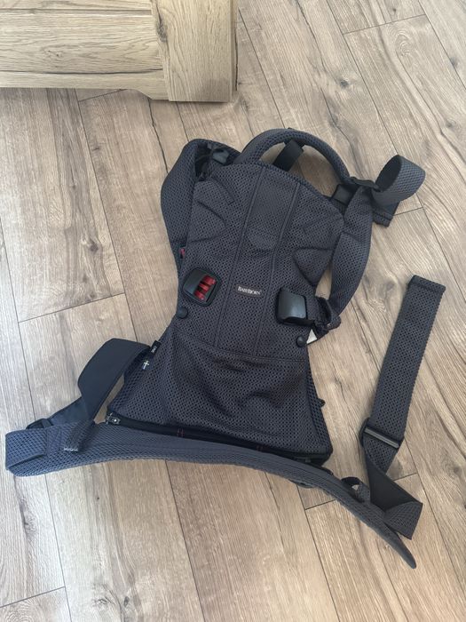 BabyBjörn, One Air, nosidełko, antracytowe